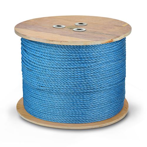 6mm Polypropylene Rope - Draw Cord On Wooden Reel 500m